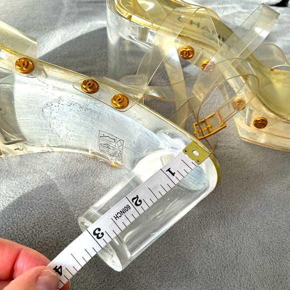 CHANEL PLATFORM sandals 🔥🔥🔥 - Picture 12 of 14